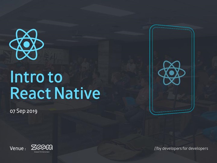 ZEEM: Intro to React Native l دعوة خاصة